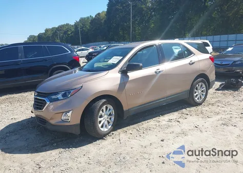 2019 Chevrolet Equinox Ls из США, поврежденный, VIN 2GNAXHEV2K6274367